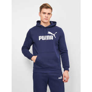 Худі Puma ESS Big Logo Hoodie 58668606 XL Темно-синє (4063697317062) краща модель в Чернівцях