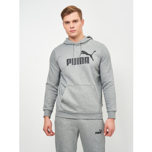 Худі Puma ESS Big Logo Hoodie 58668603 2XL Medium Gray Heather (4063697321564) в Чернівцях