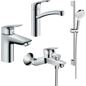 Набор смесителей HANSGROHE Logis/Focus 20200012 (71104+7140+31806+26534400) в Черновцах