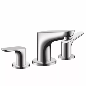 Змішувач для умивальника Hansgrohe Focus E 100 на 3 отвори, хром (31937000) рейтинг