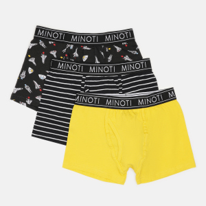 Трусики-шорты Minoti 7B BRIEF 3 35098JNR 104-110 см 3 шт Черные (5059030615727) в Черновцах