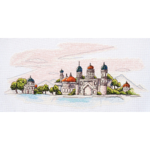 Набор для вышивки крестом Абрис Арт Красочные купола (AH110) лучшая модель в Черновцах