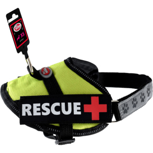 Шлея усиленная Pet Nova Rescue+ XS 30-40 см Салатовая (HA-RESCUE-LIGHTGREEN-XS) (5903031442267) в Черновцах