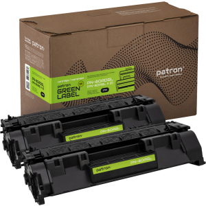 Картридж Patron Green Label HP LJ CF280A для M401/M425 Dual Pack (2шт) (PN-80ADGL) в Чернівцях