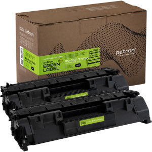 Картридж Patron Green Label HP LJ CE505A/Canon 719 Dual Pack (2шт) (PN-05A/719DGL) в Черновцах