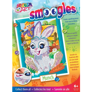 Набір для творчості Sequin Art Smoogles Зайчик 25х34 см (SA1814)