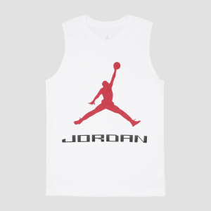 Майка Jordan 951101-001 146-156 см Белая (9328219705) лучшая модель в Черновцах