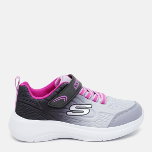 Кросівки дитячі Skechers 302474L BKMT 30 Сірі (195204859834) краща модель в Чернівцях