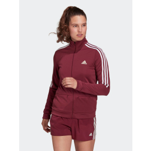 Спортивна кофта Adidas W Sereno Tj GS6258 Viccri/White (4064055390642) краща модель в Чернівцях