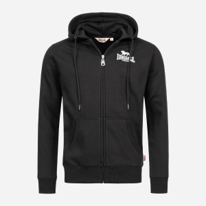 хорошая модель Толстовка Lonsdale ANNALONG 117196-1500 L Black/White (4251522379129)