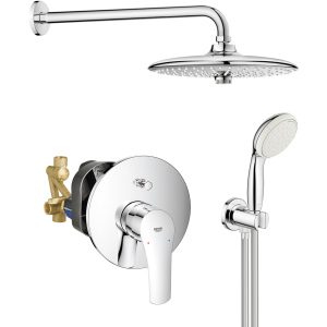 Душовий гарнітур GROHE Eurosmart New UA25183SC1 (26458000+33305003+26406001) в Чернівцях