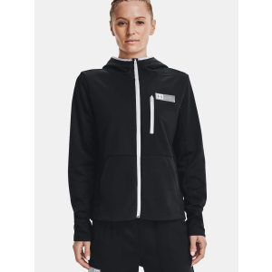 Спортивна кофта Under Armour Armour Mixed Media FZ 1365875-001 S Чорна (195250934738) ТОП в Чернівцях