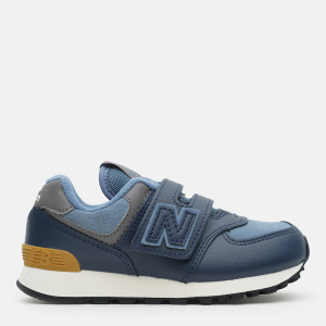 Кроссовки детские New Balance 574 Lux PV574LX1 29 (11.5) Синие (195481341121) лучшая модель в Черновцах