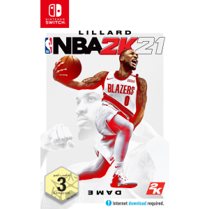 Гра NBA 2K21 для Nintendo Switch (Картридж, English version) (5026555069069)