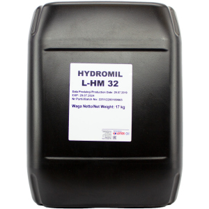 Гідравлічна олія Lotos Hydromil L-HM 32 17 кг (WH-P700T20-000) краща модель в Чернівцях