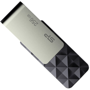 Silicon Power Blaze B30 256GB USB 3.0 Black (SP256GBUF3B30V1K) лучшая модель в Черновцах