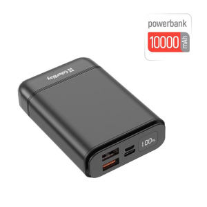 Універсальна мобільна батарея ColorWay Compact 10000mAh Black (CW-PB100LPJ3BK-PDD) ТОП в Чернівцях