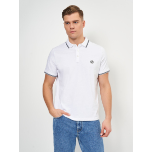 Поло Michael Kors Global Polo CF1508157F-100 XXL White (0194391905744) лучшая модель в Черновцах