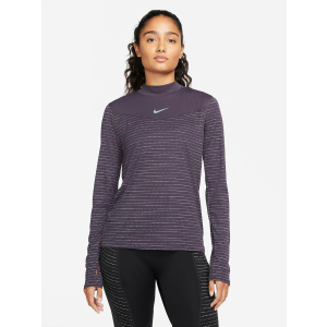 купить Спортивная кофта Nike W Nk Df Run Dvn Ls Top DD6821-540 XS Пурпурная темная (195243289098)