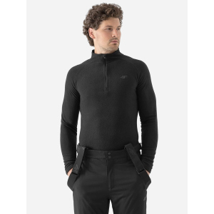 Спортивна кофта 4F H4Z21-BIMP030-20S XL Deep black (5903609537968) краща модель в Чернівцях