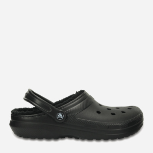 Крокси Crocs Classic Lined Clog 203591-060 38 (M6/W8) 24.6 см Black / Black (887350811209) краща модель в Чернівцях