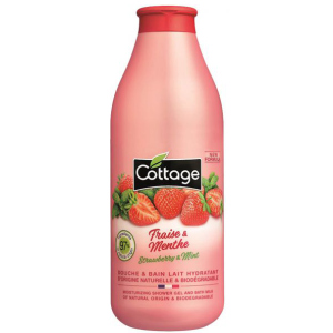 Гель для душа Cottage Strawberry&Mint 750 мл (3141380059053) ТОП в Черновцах