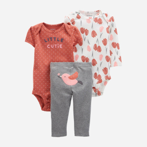 Комплект (боді 2 шт + штанці) Carters 1L762710 69-72 см Multicolor (194135316430) ТОП в Чернівцях