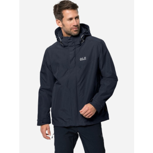 Куртка 3 в 1 Jack Wolfskin Arland 3In1 M 1110711-1010 XL Темно-синя (4055001957552) в Чернівцях