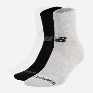 Шкарпетки New Balance Prf Cotton Flat Knit Ankle Socks 3 Pair LAS95233WM 35-38 3 пари Різнокольорові (192983723103) краща модель в Чернівцях