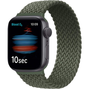 Ремешок Promate Fusion-44M для Apple Watch 42-44 мм 1/2/3/4/5/6/7/SE Green (fusion-44m.green)