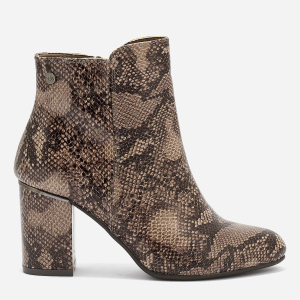 Ботильоны XTI Taupe Snake PU Ladies 35160-1129 37 Светло-коричневые (8434739549349) в Черновцах