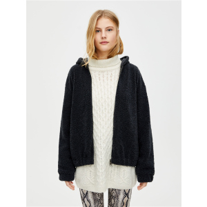 Эко полушубок Pull & Bear 5590/305/807 XS Серый (SZ05590305807015) рейтинг