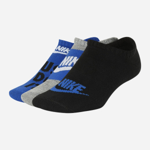Шкарпетки Nike Y NK Everyday LTWT NS 3PR - HB SK0054-907 M (38-42) Чорний/Сірий/Синій (193153922258) краща модель в Чернівцях
