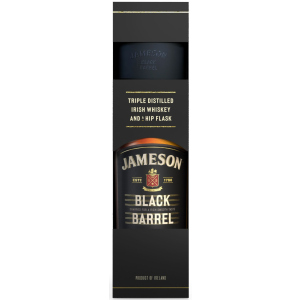 Виски Jameson Black Barrel 0.7 л 40% + фляга (5011007023577) лучшая модель в Черновцах