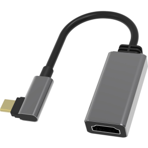 Переходник адаптер Ailink Aluminium Connector USB-C на HDMI 4K 60Hz с поворотом (AI-H3)