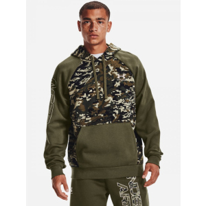 Худи Under Armour Rival Flc Camo Script Hd 1366308-390 XXL (195251380381) лучшая модель в Черновцах