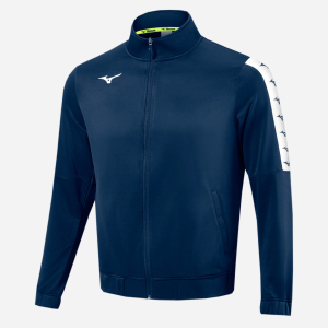 Спортивна кофта Mizuno Nara Track Jacket 32FC9A0114 XL Темно-синя (5054698763094) ТОП в Чернівцях