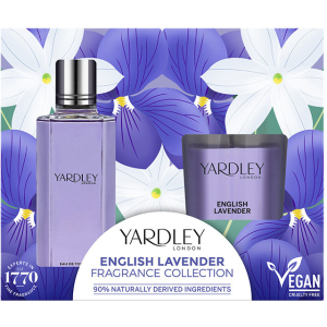 Набор Yardley Туалетная вода Yardley English Lavender 50 мл + Ароматизированная свеча 120 г (5056179303683) в Черновцах