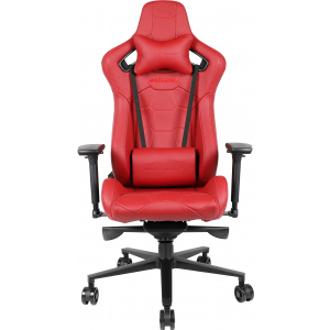 Кресло игровое Anda Seat Dracula Size M Red NAPA LEATHER (AD14-03-RB-L/C-R01) в Черновцах