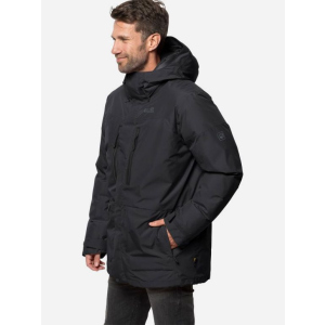 Пуховик Jack Wolfskin North Ice Parka M 1111681-6000 XL Чорний (4060477270234) ТОП в Чернівцях