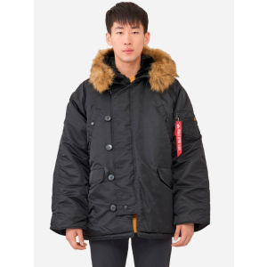 Парка Alpha Industries MJN31000C1 N-3B Parka S Black (640631439611) в Черновцах