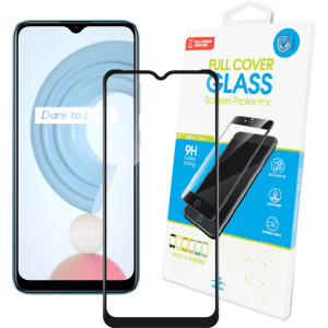 Защитное стекло Global Full Glue для Realme C21 Black рейтинг