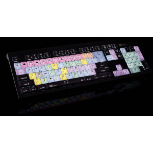 LogicKeyboard Grass Valley Aurora PC Nero Line US + LogicLight (LKBUAURORABJPUUS)