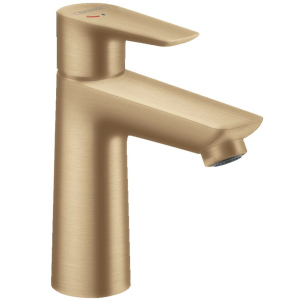 Змішувач для умивальника Hansgrohe Talis E 110 CoolStart із донним клапаном pop-up, Brushed Bronze (71713140) краща модель в Чернівцях