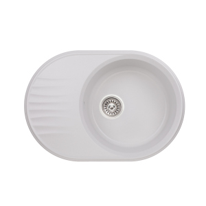 Кухонная мойка Qtap CS 7451 White (QT7451WHI650) ТОП в Черновцах