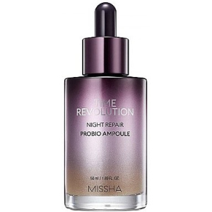 Антивікова нічна сироватка для обличчя Missha Time Revolution Night Repair Probio Ampoule 50 мл (8809581483033) ТОП в Чернівцях