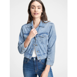 Джинсовая куртка GAP 368059847 XXL Голубая (1159758665) ТОП в Черновцах