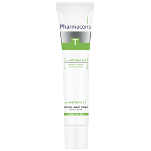 Нічний крем із ретинолом Pharmaceris T Pure Retinol 0.3% 40 мл (5900717140073) ТОП в Чернівцях