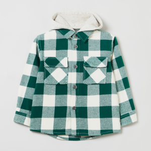 купить Рубашка OVS 1334311 116 см Green/White Check (8052964089043)