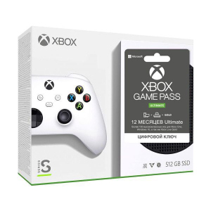 Microsoft Xbox Series S 512Gb + Xbox Game Pass Ultimate (12 місяців) ТОП в Чернівцях